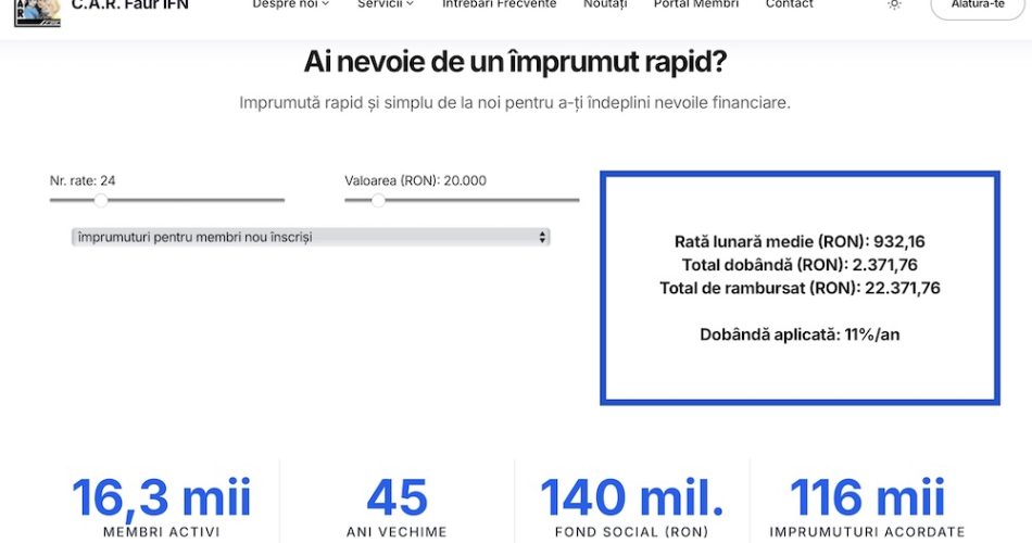 car-faur-ifn-biroul-de-credit