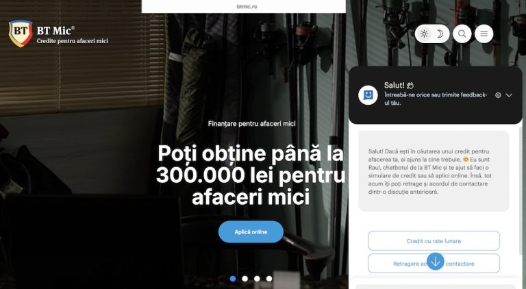 O firmă nou înființată poate aplica pentru un credit la BT Mic?
