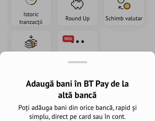 adauga bani bt pay