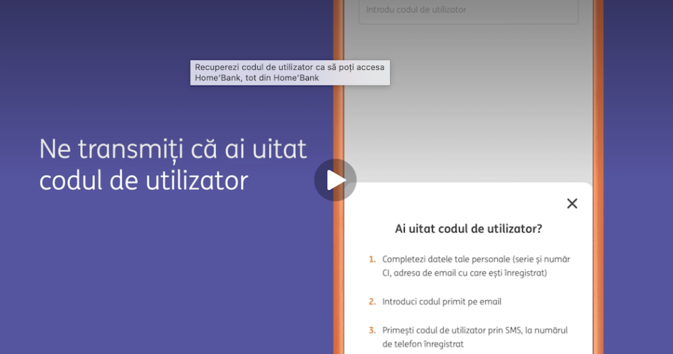 cod utilizator ing home bank