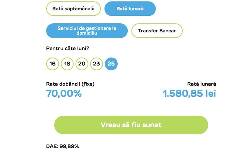 rata-lunara-imprumut-provident